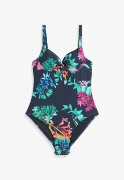 Next PADDED WIRED TUMMY CONTROL STANDARD - Badeanzug - Black -Next ec9f023188df454bb3413eecde92a86e