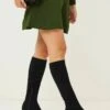 Next FOREVER COMFORT SOCK BLOCK HEEL KNEE HIGH REGULAR/WIDE FIT - Stiefel - Black