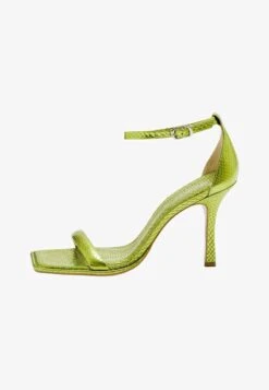 Next SIGNATURE SQUARE TOE STANDARD - Riemensandalette - Lime Green