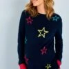Next STAR PRINT FUN - Strickpullover - Multicoloured