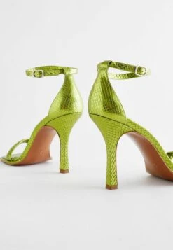 Next SIGNATURE SQUARE TOE STANDARD - Riemensandalette - Lime Green -Next efeb6bd21e60492f9d69f1131b977430