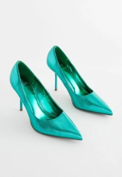 Next FOREVER COMFORT COURT STANDARD - High Heel Pumps - Aqua -Next efedb50df7134538b82974921af02c17