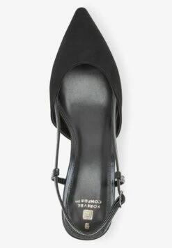 Next FOREVER COMFORT LOW HEEL POINT - Pumps - Black -Next f0e71655593d45e1a37489dc15016bed