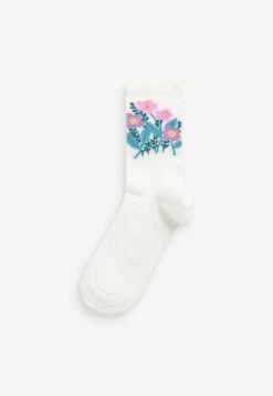 Next ANKLE 5 PACK STANDARD - Socken - Lilac Purple Floral -Next f16e2b7616e84ff99b727a6de9315fb2
