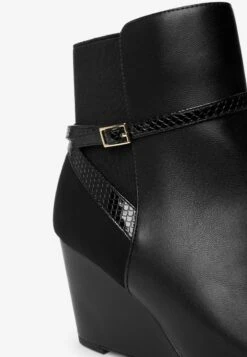 Next FOREVER COMFORT® STANDARD - Keilstiefelette - Black -Next f1c235d86f8947ebad9e0e62a74a63ac