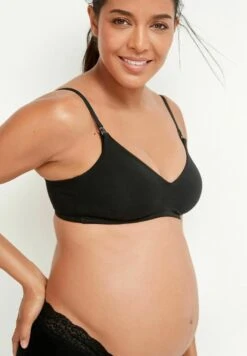 Next NURSING BLEND 3 PACK NON PAD NON WIRE - T-Shirt BH - Black/white/nude