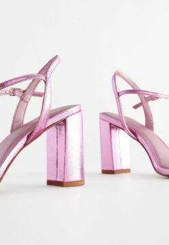 Next High Heel Sandalette - Pink -Next f3aa5af29a144bfaa7efc91f6c95b196