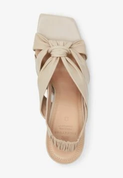 Next SIGNATURE FOREVER COMFORT TWIST STANDARD - High Heel Sandalette - Bone Cream -Next f42a09cba58245dc8271f741464922c1