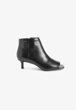 Next FOREVER COMFORT OPEN TOE KITTEN HEEL STANDARD - Ankle Boot - Black 10 Next FOREVER COMFORT OPEN TOE KITTEN HEEL STANDARD - Ankle Boot - Black -Next f44763bd7ed842fc86c23e228b3a101e 1