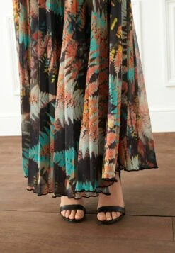 Next STANDARD - Faltenrock - Black Fern Print -Next f4f756b9e4cf4e1cae07f7e7f9838a30