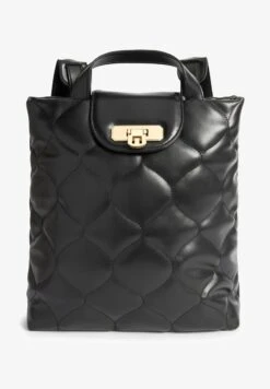 Next QUILTED LOCK DETAIL - Tagesrucksack - Black -Next f5347d522ffe497da7ed95f1dc61639e