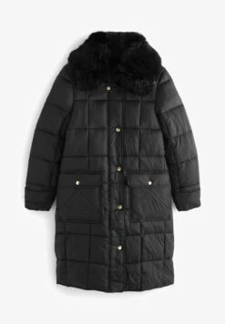 Next QUILTED WITH COLLAR STANDARD - Wintermantel - Black -Next f5b4980813ec488c85a97c5810ecf82c