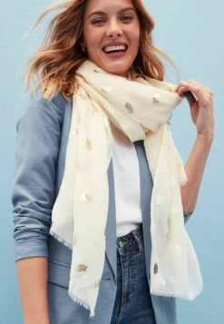 Next FOIL CROWN LIGHTWEIGHT STANDARD - Schal - Ecru