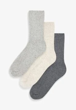 Next FRILL TOP CUSHION ANKLE 4 PACK - Socken - White -Next f69ec596e38c4d849cddd5d870b23651