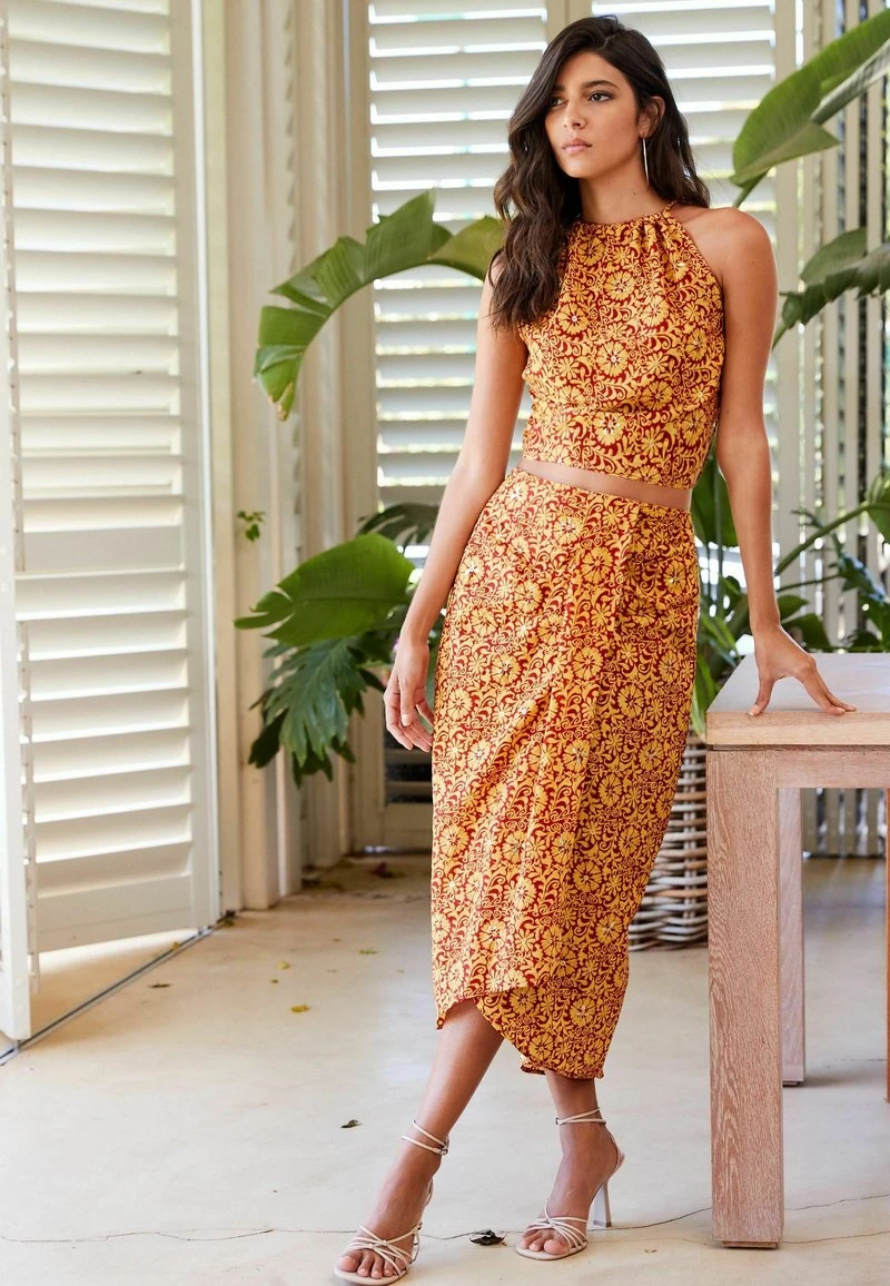 Next EMBELISHED SPARKLE SARONG STANDARD - A-Linien-Rock - Rust Print 1 Next EMBELISHED SPARKLE SARONG STANDARD - A-Linien-Rock - Rust Print