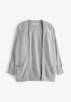 Next COSY BUTTON UP - Strickjacke - Black -Next f7b671dab398492380bccea993685c5a