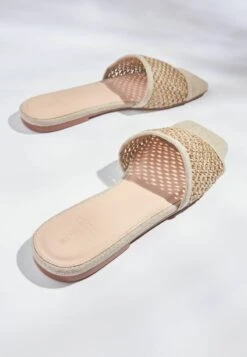 Next FOREVER COMFORT STANDARD - Pantolette Flach - Neutral -Next f9b7d825d47f4742bc5d102b65b22ff5