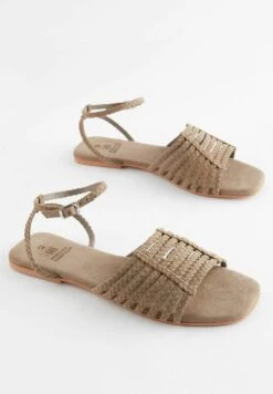 Next FOREVER COMFORT - Riemensandalette - Taupe/brown -Next fa6cbfcbdcff4e55bff3fae402b4950b