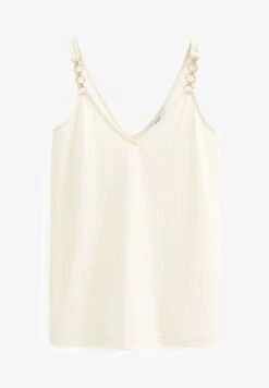 Next HARDWARE DETAIL SLEEVELESS - Top - Chocolate Brown -Next fc12c25c325244cb8a042d2b01430502