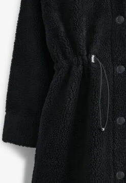 Next BORG COATIGAN - Klassischer Mantel - Black -Next fc78440f197f442e9c42ef018e809899