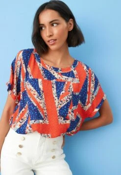 Next BOXY STANDARD - Bluse - King S Coronation Floral Union Jack Print 8 Next BOXY STANDARD - Bluse - King S Coronation Floral Union Jack Print -Next fc8361d024ed425bb1960c73fc2c4c96