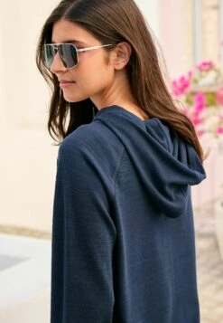 Next LIGHTWEIGHT SUMMER THROUGH STANDARD - Sweatjacke - Navy Blue -Next fd1be43eaa84439f82238047a762228a