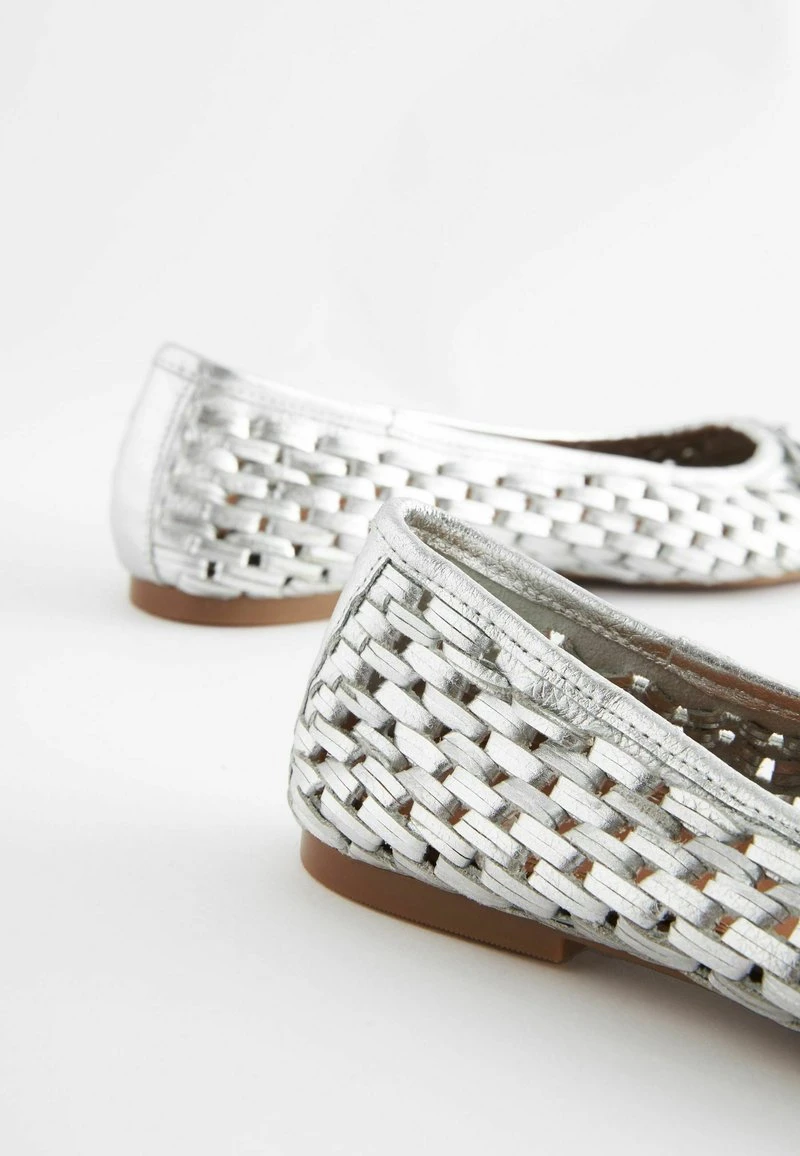 Next FOREVER COMFORT WEAVE - Klassischer Ballerina - Silver 3 Next FOREVER COMFORT WEAVE - Klassischer Ballerina - Silver – Bild 3